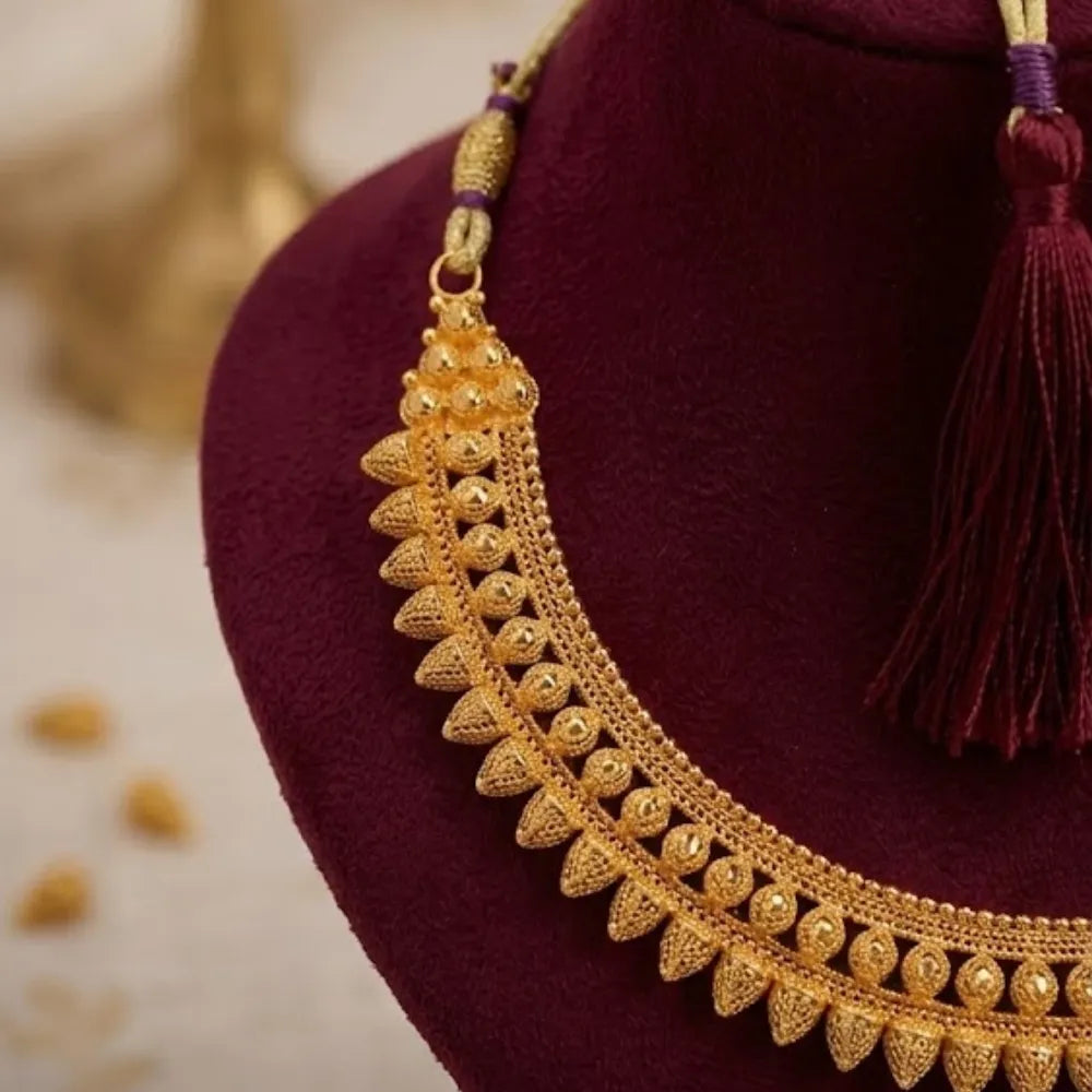 Gold necklace