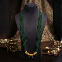 green nepali mala design