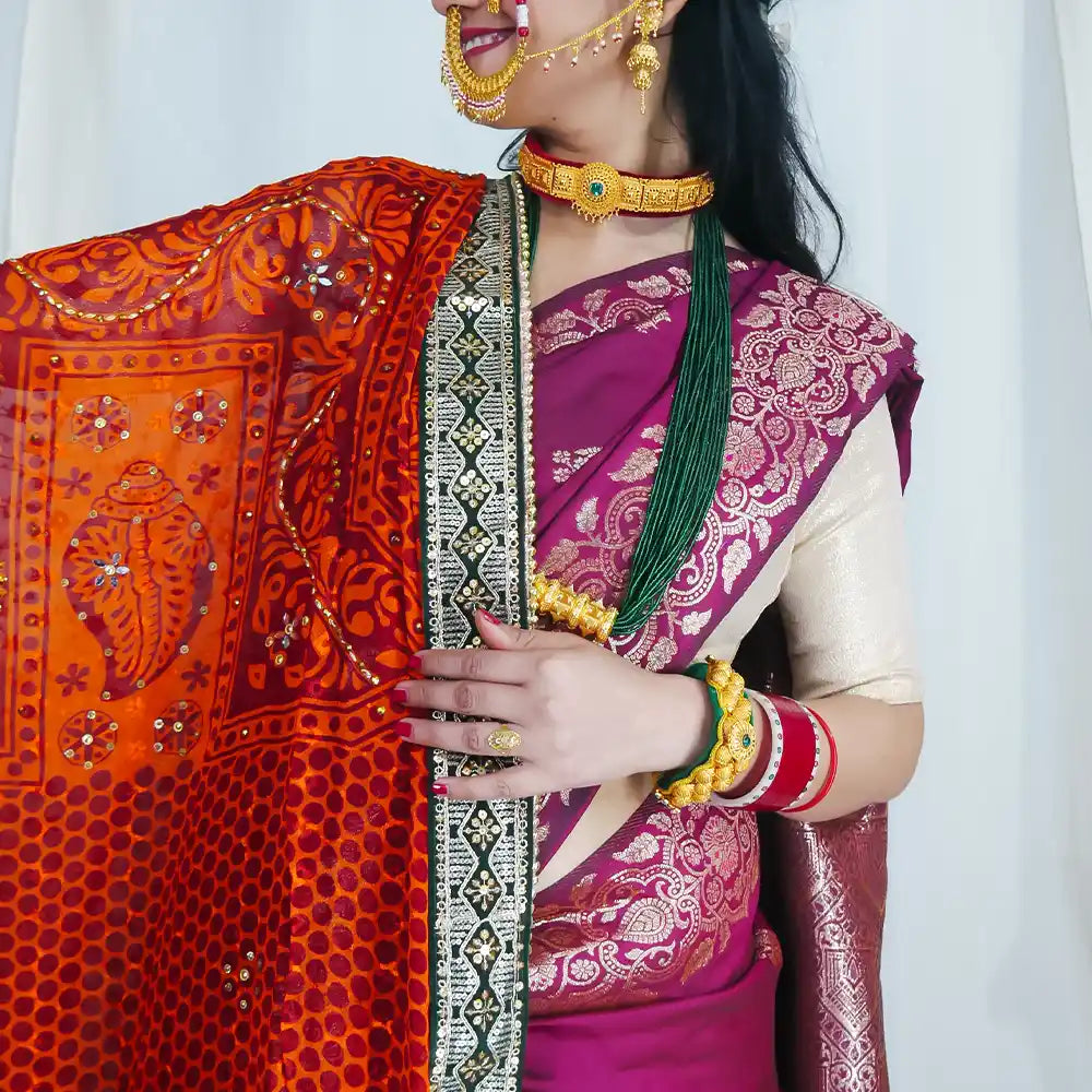 Short Pichoda Stall | Georgette Chicken Fabric