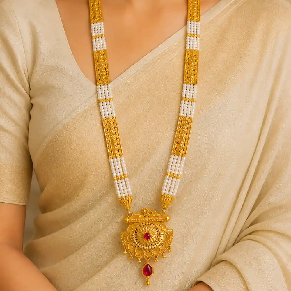 white rani haar