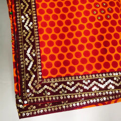 maroon lace pahadi stall