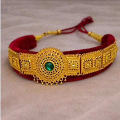 Green stone guloband design
